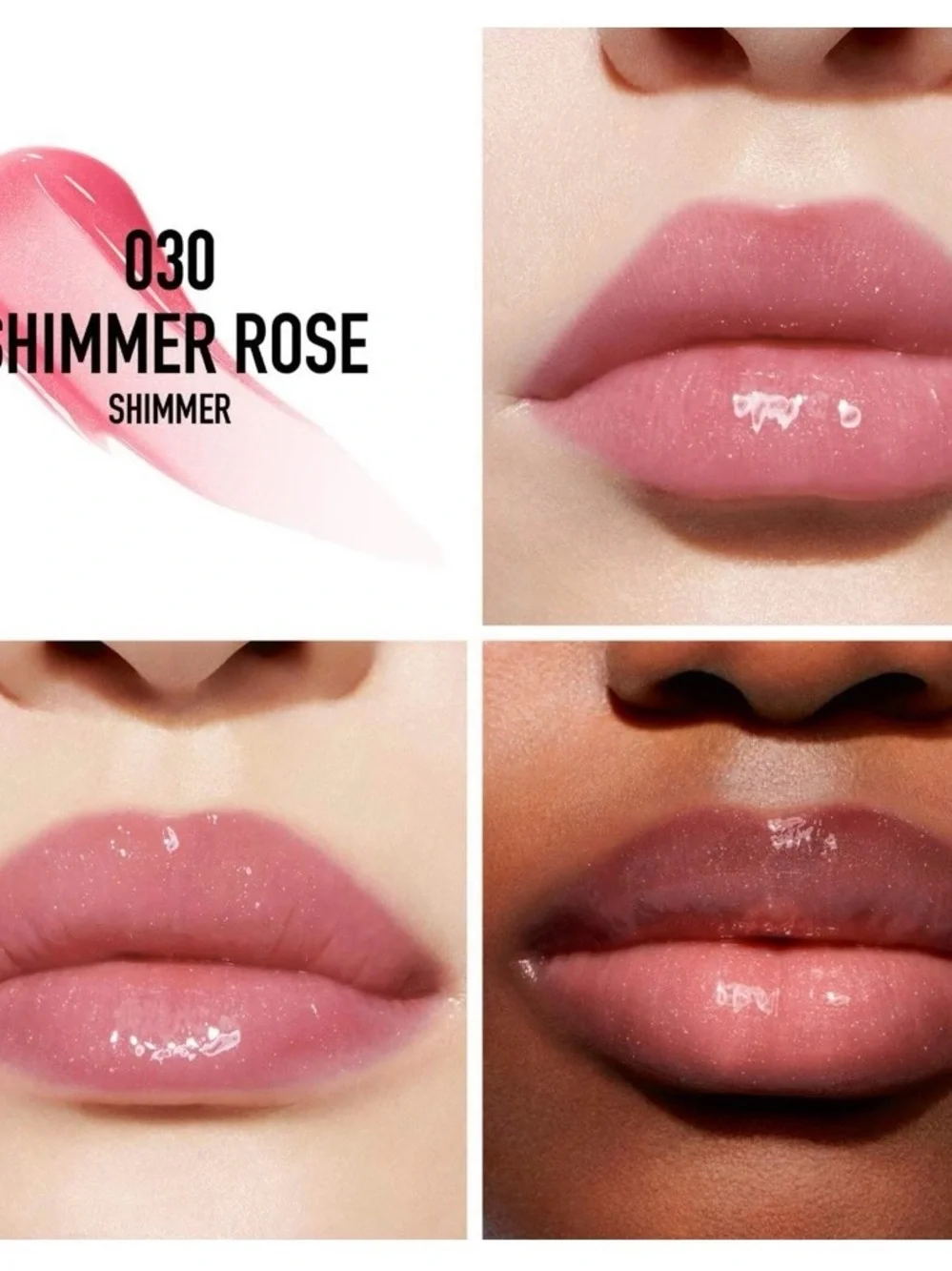 Dior Pink Shimmer Lip Gloss